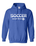 Mid Weight Hoodie- Royal- Soccer