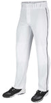 Game Pant- White/ Black