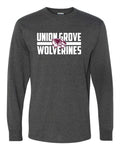 Union Grove Wolverines - Graphite Heather- Multiple Styles